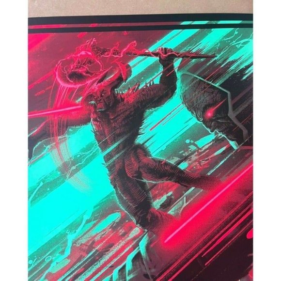 ZACK SNYDER'S JUSTICE LEAGUE Juan Ramos Poster BottleNeck Gallery Print 24x36 - Picture 3 of 10